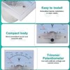 Telituny Voltmeter, 0-500V Professional AC Pointer Multimeter Voltmeter 2.5 Accuracy