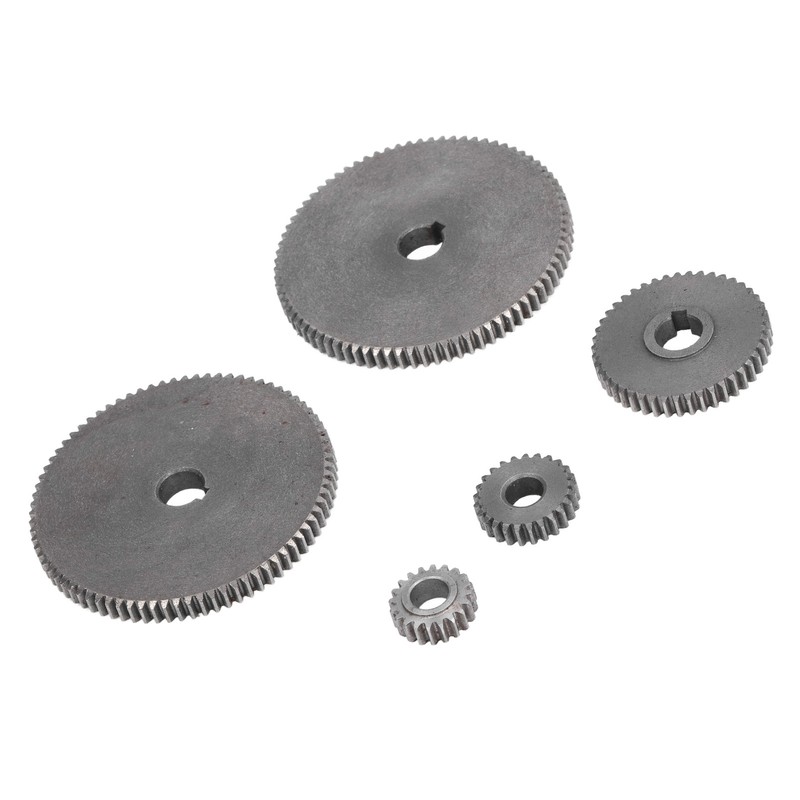 5Pcs Lathe Gear Metal Mini T80 T45 T25 T20 Accessory