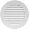 Vent Systems 4'' Inch White Pack of 5 Soffit Vent