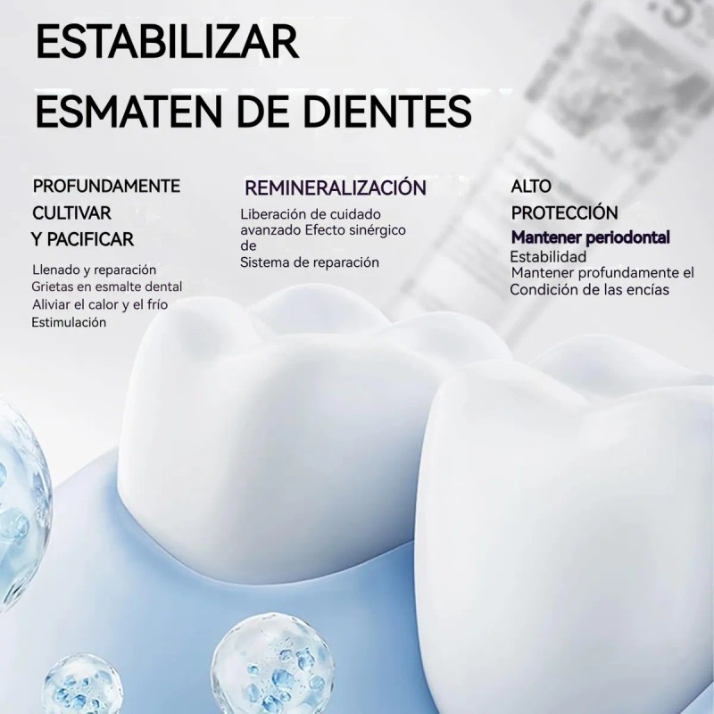 2×pasta De Dientes Con Hidroxiapatita Protección Del Esmalte