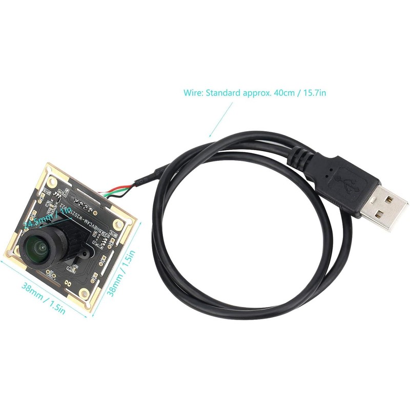 USB Camera Module 1MP Pixel OV9732 Light-sensitive Chip USB2.0 Camera