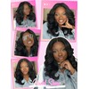 Short Flip Curly U Part Wigs for Black Women V