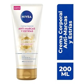 Crema Corporal Nivea Luminous 630 Anti Marcas Y Estrías 200 Neutro