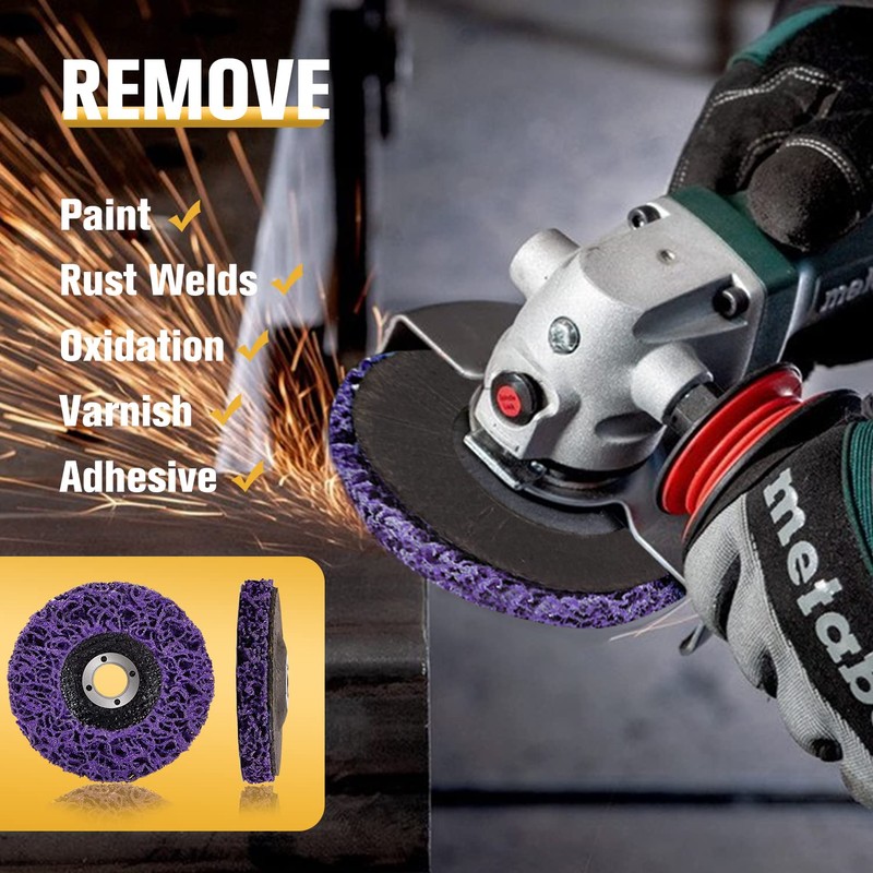 10 Pack Strip Discs Rust Remover Wheel Stripping Wheel for