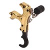 Bow Release Aids Aluminum Alloy Adjustable 4 Finger 360 Degree