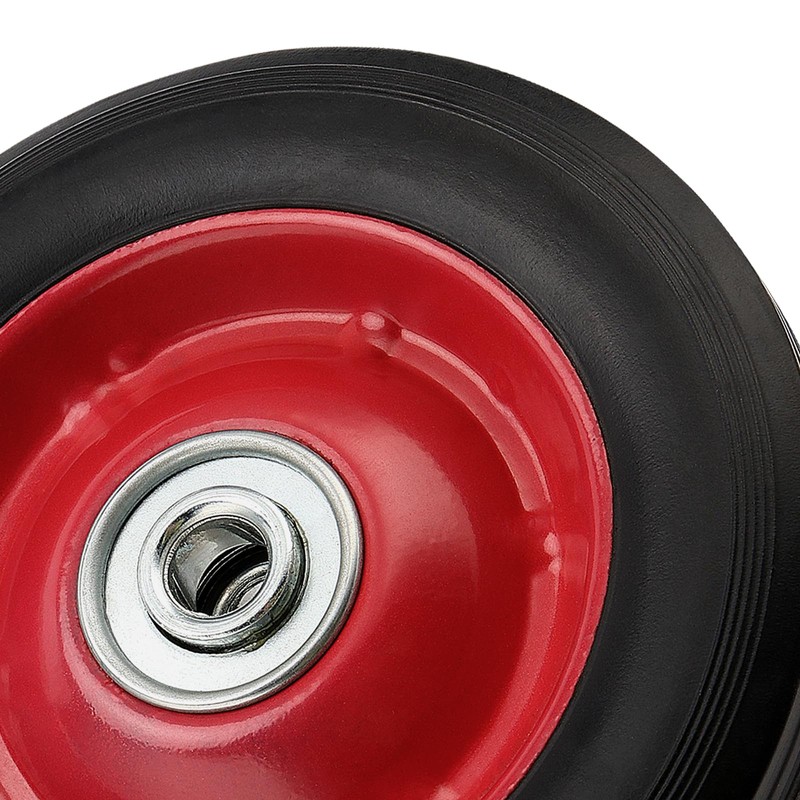GINLANK 4 PCS 8 x 1.75 Inch Solid Rubber Tire,