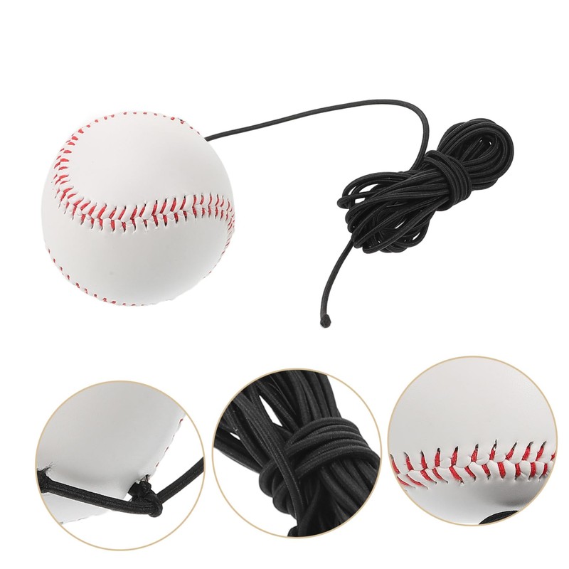 WOONEKY Baseball Training Equipment Durable Batting Practice Tool with Elastic