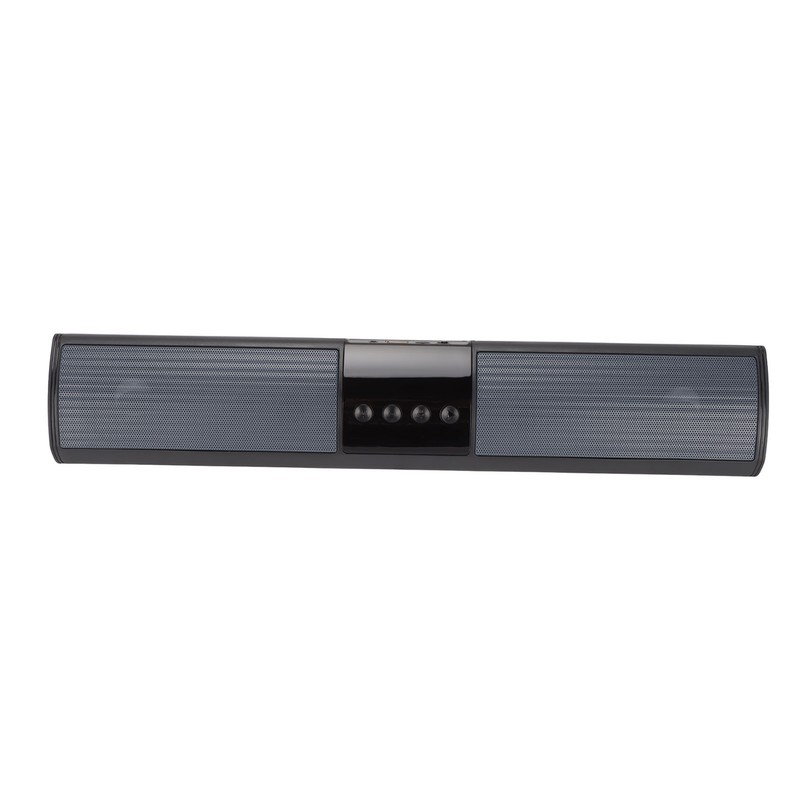 Bluetooth Speaker Stereo Memory Card AUX USB Input Desktop Bar
