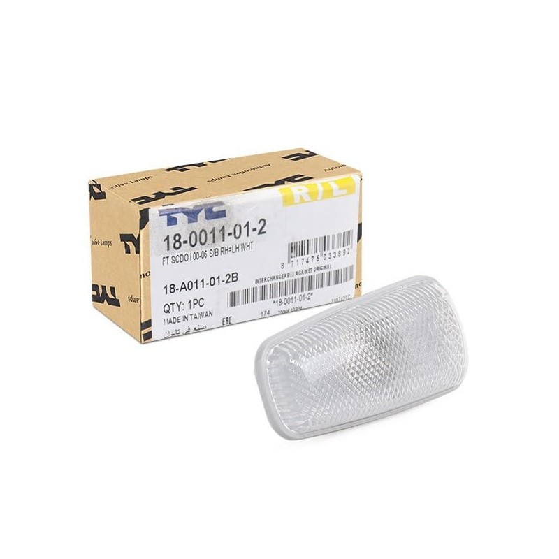 DAPA GmbH & Co. KG 180011012 Side Indicator Left White