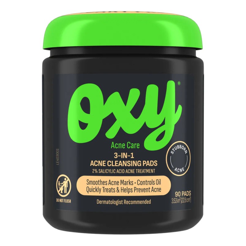 Oxy Pads Antiacné Ácido Salicílico Rostro 90 Unidades