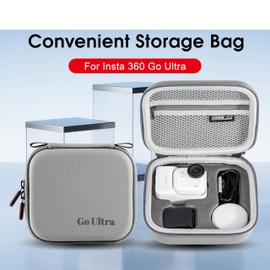 Insta360 Go Ultra Compatible Storage Case, Storage Bag, Surface Waterproof, Carrying Case