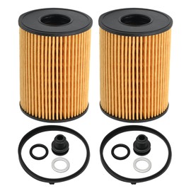 DUZFOREI Oil Filters 26350-2S000 Replacement for Hyundai Kia 2.5L, Tucson 2022, Sonata 2020-2022, Santa Fe 2021-2022, Sorento Replaces 263502S000, Pack of 2