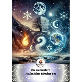 Rauhnacht Smoking Set - 5 Incense Mixture 25 g Each for Grounding, Cleaning & Energy for the Rough Nights