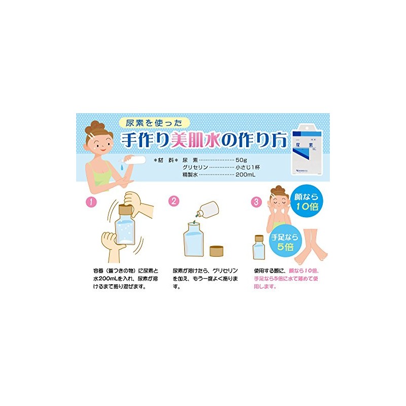 健栄製薬 尿素(粒状) 100g