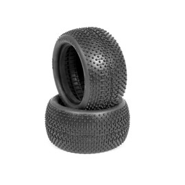 J Concepts Inc. Rear Flip Outs Tire, Green: 2.2 Buggy (2), JCO303802