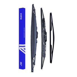 Premium Vipa Wiper Blade Set | fits: CITROEN XSARA Estate (Oct 1997 to Aug 2005) | All-Weather Performance | Durable, Streak-Free Windshield Wipers | Easy Installation