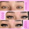 DIY Lash Extension Kit Volume Thick Lash Clusters 80D+100D 320