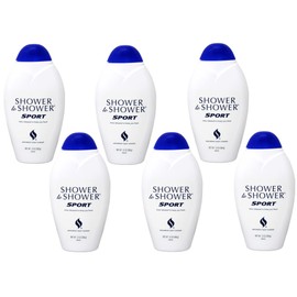 Shower To Shower Absorbent Body Powder-Sport-13 oz (Quantity of 6)