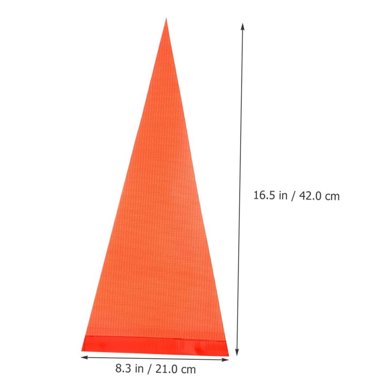 Abaodam 2Pcs Bike Safety Flags High Visibility Cycling Flags for