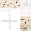 Heayzoki 2500Pcs Tile Spacers,Ceramic Tile Spacers,1mm/1.5mm Replaceable Tile Levelers Spacers