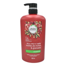 Shampoo Herbal Essences Aceite De Ricino Y Granada 1 Litro