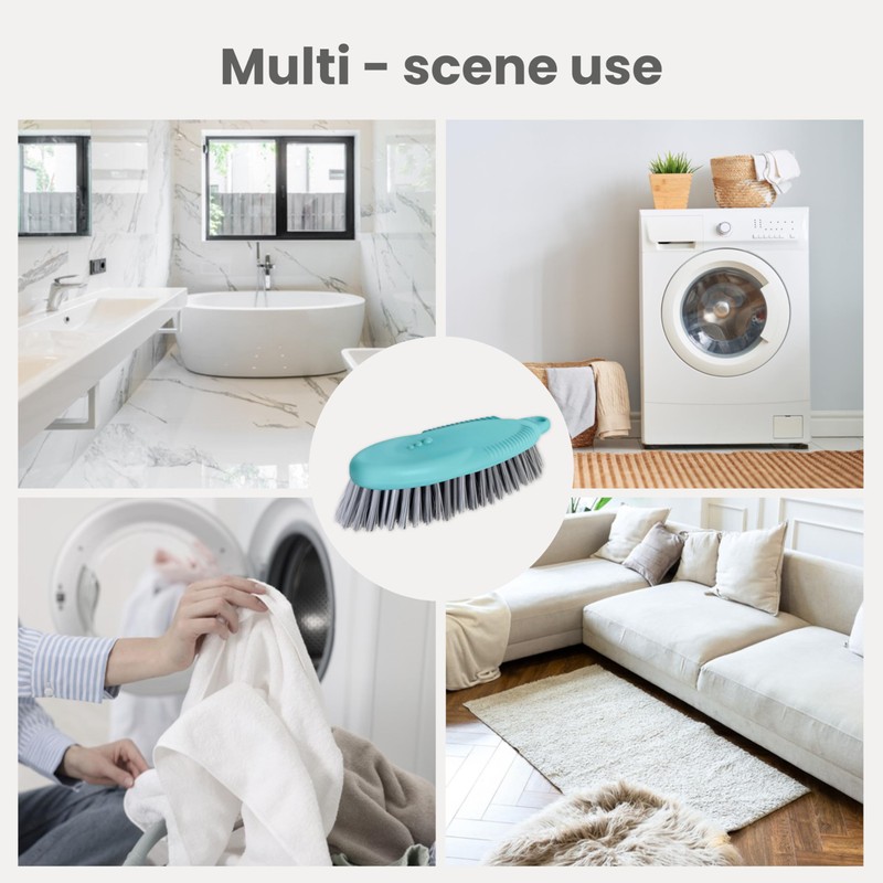 VIGAR Blue Small Hard Bristle Multi-Function Brush