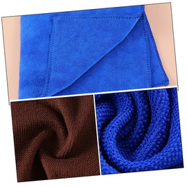 TOVINANNA 8pcs Microfiber Absorbent Car and Kitchen Dish Cloths Stylish Design for Hair Drying and Cleaning Washcloths for Home and Salon Use