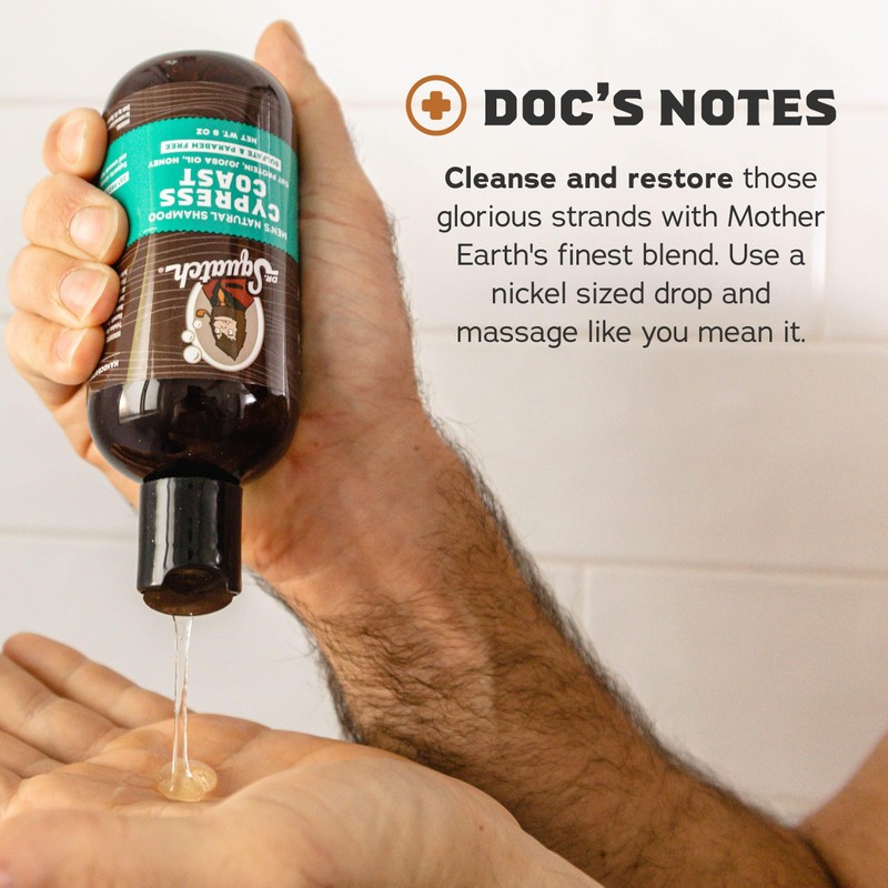 Dr. Squatch Fresh Falls Men's Shampoo + Conditioner Hair Bundle