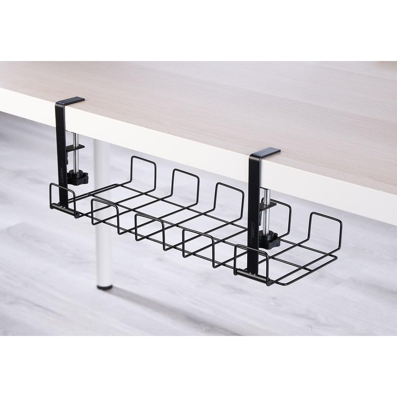 Callstel Cable Management: Cable Basket, Socket Holder & Organiser, Padded