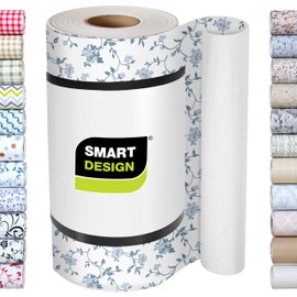 Pro-Mart 8742512 Wisteria Blue Grip Bonded Shelf Liner, 12" x 10'