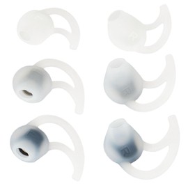 DMZHY 3 Pairs Earbud Tips Replacement Earbud Tips Earbuds Replacement Tips Ear Tips Silicone Replacement Pads Ear Covers Fit for Bose Soundsport Stayhear+ IE3 IE2 Headphones Earbuds Rubber Tips SML