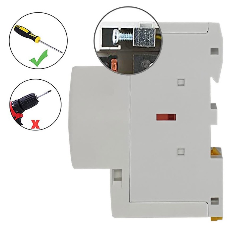 Hofwgele HCH8s-63 AC Contactor 4 Pole 63A 4NO Four Normally