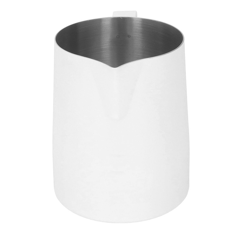 Milk Frothing Pitcher 500ml 304 Stainless Steel Milk Jug Beveled