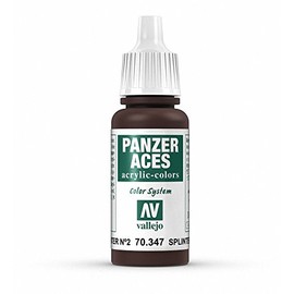Vallejo Panzer Aces 17 ml Acrylic Paint - Splinter Blotches II