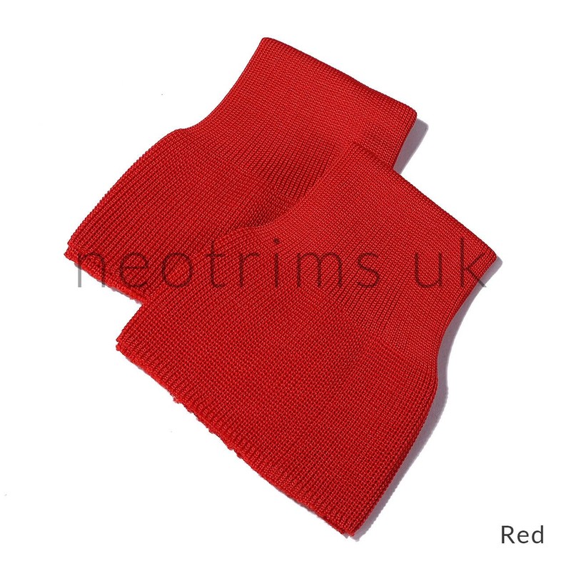 Rib Knit Cuff Pair for Replacement Repair Cuffing Old Jackets