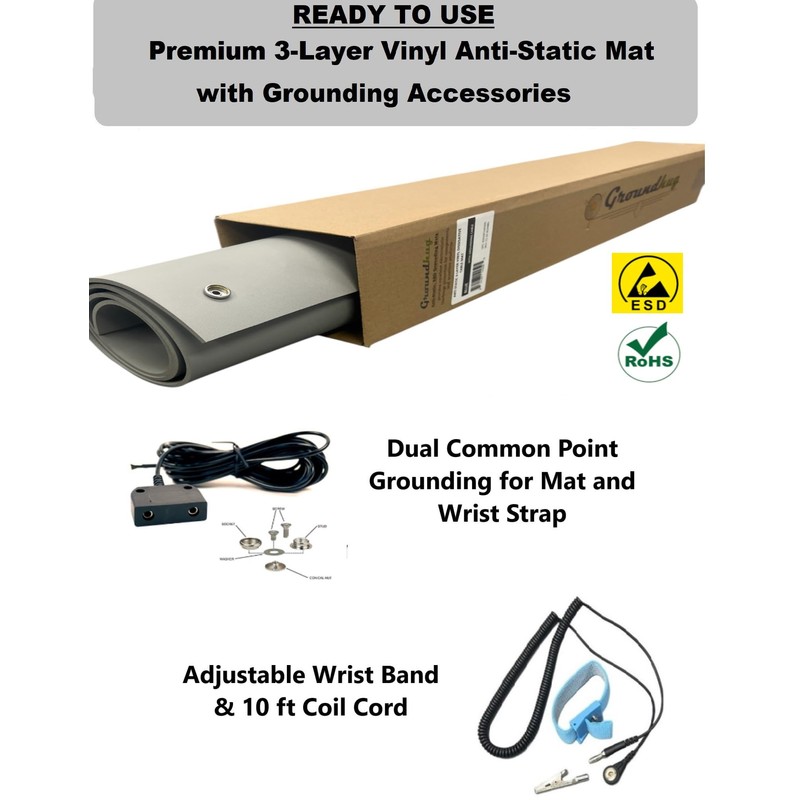 Groundhug by Scientific Americas - ESD Anti Static Mat -