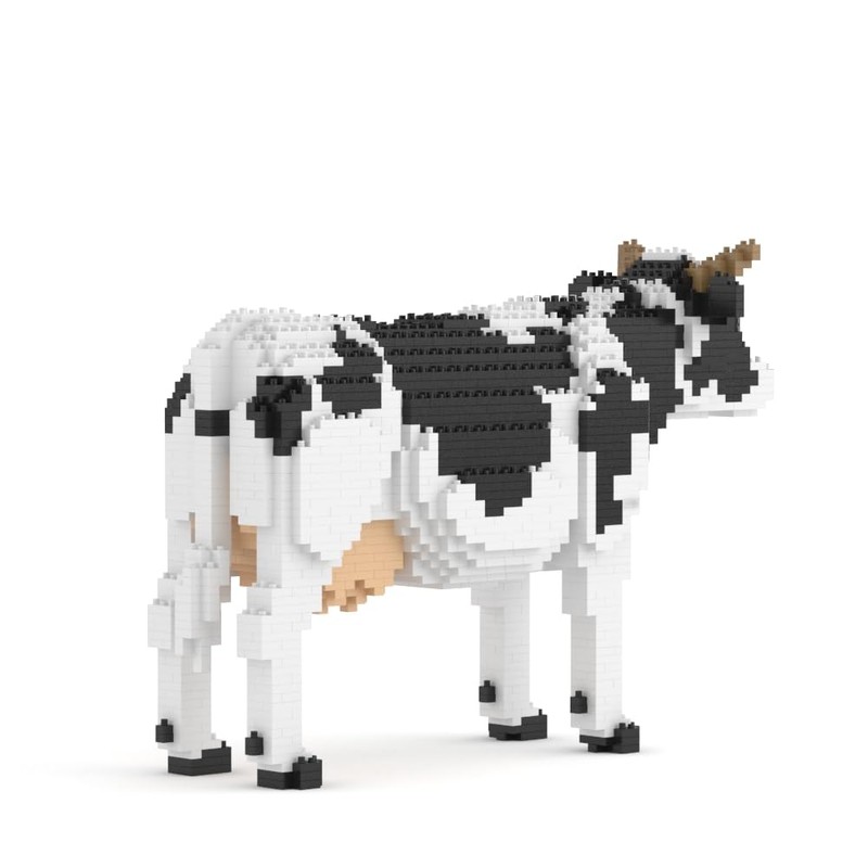 JEKCA Dairy Cow 01S | Animal Plastic Building Blocks |