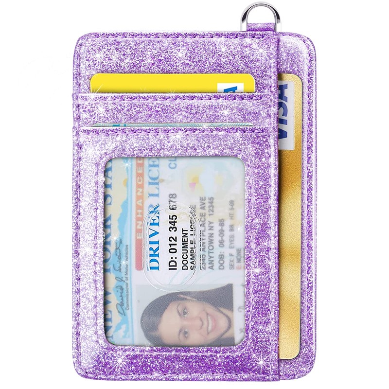 Slim Front Pocket Wallet RFID ID Card Holder Cute Small