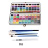 100 Colors Watercolor Paints Set High Transparency Pearlescent Solid Watercolor