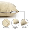Encasa Homes Fine Chenille Throw Pillow Covers 2 pcs Set
