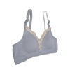 Wireless Nursing Bra V Shape Breastfeeding Breathable Maternity Bra with