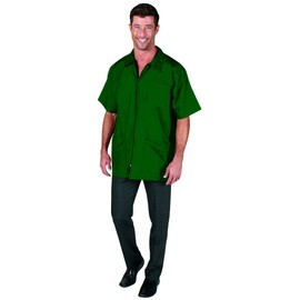 Betty Dain Nylon Barber Jacket, Green, S