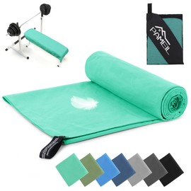 Pameil Mikrofaser Handtuch |Badetuch Groß 100x200| Strandtuch Kompakt und Schnelltrocknend,Microfaser Handtücher für Fitness,Sauna Sport, Travel, Strand,Camping,Outdoor