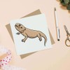 'Bearded Dragon' Blank Greeting Card (GC00035530)