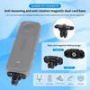 Mechrig Quick Release Mount for Insta360 X4,3-in-1 Magnetic Mount Accessory