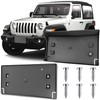 Jogscay License Plate Bracket Accessories for Jeep Wrangler JL JLU