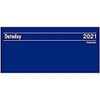 Charfleet- Dataday Three Month View Desk Calendar Dataday Calendar - Ref DC3MSP