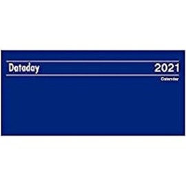 Charfleet- Dataday Three Month View Desk Calendar Dataday Calendar - Ref DC3MSP