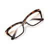 FEISEDY Crystal Cat Eye Reading Glasses Blue Light Blocking Reader