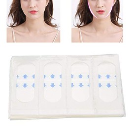 Lifting Facial Parche, Adhesivos adhesivos elásticos ultra delgados de Aprieta la piel y elimina las arrugas alrededor del área de la cara, la mandíbu